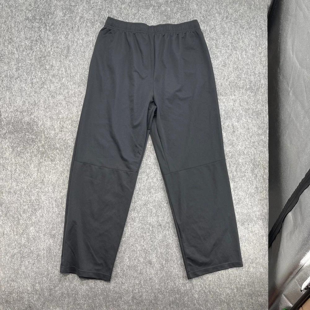 Nike Training Pants Mens XL Black Athletic Sweatpants Straight Leg Dri-FIT